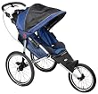 Schwinn Free Runner LT Jogger Stroller- Blue/ Black