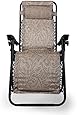 Camco 51812 Zero Gravity Recliner (Tan Fern Pattern)