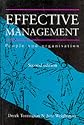 Effective Management: People and Organization