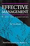 Effective Management: People and Organization