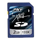 PNY XLR8 2GB Secure Digital 133X (20MB Sec Read Write Speed) Flash Memory Card... by PNY