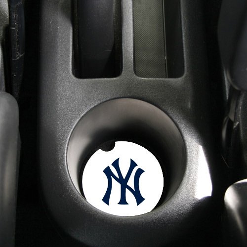 New York Yankees 2-Pack Absorbent Car Coasters