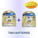 TWO PACK NIKON EN-EL9 SLR 3HOUR EXTENDED BATTERY FOR NIKON D40
