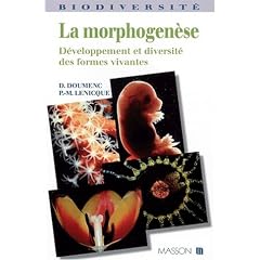 La morphogen�se: D�veloppement et diversit� des formes vivantes
