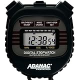 MARATHON Adanac 3000 Digital Stopwatch Timer with Extra Large Display and Buttons, Water Resistant, One Year Warranty