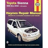 Haynes Toyota Sienna 1998 thru 2002