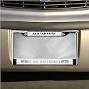 San Antonio Spurs Chrome License Plate Frame