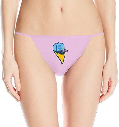 San Diego Chardres US Flag Cotton Thong Pink