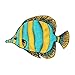ID 0171 Tropical Fish Patch Swimming DIY Craft Iron On Applique