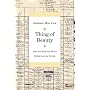 Thing of Beauty: New and Selected Works