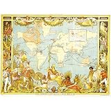 Imperial federation map of the world, by Walter Crane (Print On Demand)