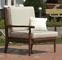 Torino Eco Friendly Indoor or Outdoor Deep Seating Chair w/Cushion
