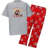 Kansas City Chiefs NFL Youth Short SS Tee & Printed Pant Combo Pack