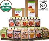 Spicely Organic Spices Gift Set Favorite Seasoning Blends 12-box Sampler -- Low Rate Shipping