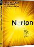 Norton Antivirus 2010 - 1 User (PC CD)