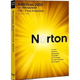 Norton Antivirus 2010 - 1 User (PC CD)