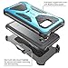 Galaxy S7 Active Case, i-Blason Prime Samsung Galaxy S7 Active 2016 Release [Heavy Duty] [Dual Layer] Holster Cover case with [Locking Belt Swivel Clip]/*NOT COMPATIBLE with Galaxy S7* (Blue)