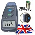 Digital Damp Meter Tester Detector Wood Timber Moisture 2011 - FREE 9V Battery - by TECH GEAR UK