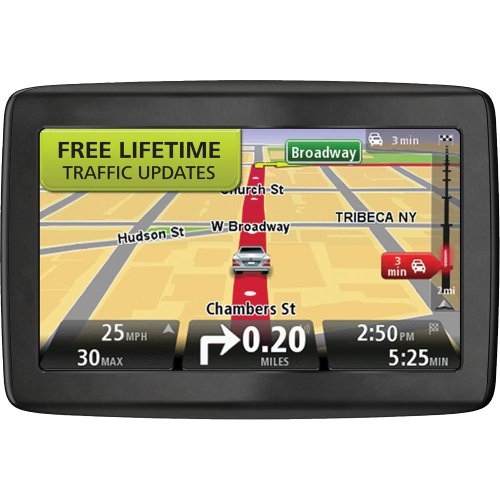 TomTom VIA 1505T 5-Inch Portable GPS Navigator with Lifetime Traffic
