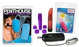 Couples Enchanted Egg Blushing Blue Bundle - Adult Toy Sex Kit