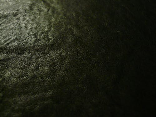 Ortu leather - Lambskin Leather Skin Hide Washed Distressed Black - 6 Sq.Ft (S)