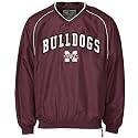 Mississippi State Bulldogs Maroon Stratus Pullover Jacket