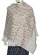 Stoles Wool with Full Embroidery Womens Wraps India 80 x 27 inches