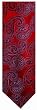 Men's Tommy Hilfiger Neck Tie 100% Silk Red/Blue Blend