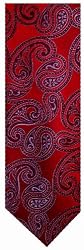 Men's Tommy Hilfiger Neck Tie 100% Silk Red/Blue Blend