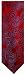 Men's Tommy Hilfiger Neck Tie 100% Silk Red/Blue Blend