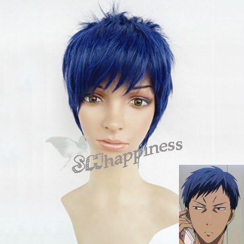 Basketball Tung Emperor Gakuen high school Aomine Daiki of "!" Cosplay wig lentigo (japan import) by Akira store