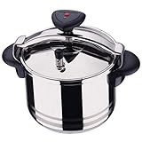 Magefesa 01OPRESTA04 Star Stainless Steel Pressure Cooker, 4-Quart