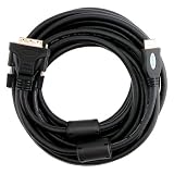 HDMI-M to DVI-M Cable, 25 FT / 7.6 M