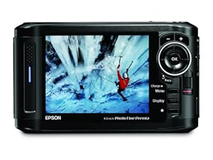 Epson P-7000 160GB Multimedia Storage Drive, Photo Viewer and Audio-Video Player with 4-Inch LCD