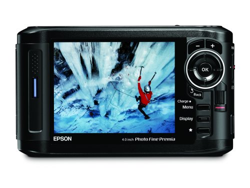 Epson P-7000 160GB Multimedia Storage Drive, Photo Viewer and Audio-Video Player w/ 4-Inch LCD