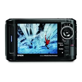 Epson P-7000 160GB Multimedia Storage Drive, Photo Viewer and Audio-Video Player w/ 4-Inch LCD