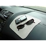 Non-slip Dash Grip Pad Mat Two Pads Are One Set Black Color