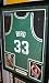 Custom Basketball Uniforms - Larry Bird Autographed Boston Celtics Jersey ~ Custom Framed