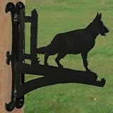 German Shepherd Hanging Basket Bracket