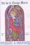 Vie de la Vierge Marie : Vitraux � colorier