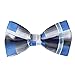 DBD7C04-06 Design Checkered Hallowmas Microfiber Pre-Tied Bow Ties By Dan Smith