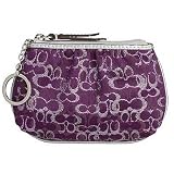 Coach Lurex Mini Skinny in Plum 42035