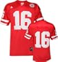 Nebraska Cornhuskers #16 Authentic Football Jersey
