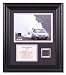 Denny Hamlin - 2007 Lenox Industrial Tools 300 - Framed 6x8 Photograph with Race Used Tire Piece