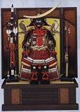 着用鎧飾り平飾五月人形よろい 5才 着用 勇斗鎧 ys-1389
