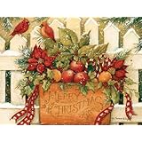 Lang Perfect Timing Merry Christmas Welcome Boxed Christmas Cards, 18 Cards with 19 Envelopes (1004675)