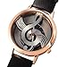 Mudder Novelty Musical Note Dial Quartz Movement Watch with PU Leather