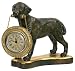 Sterling Home 91-1647 Labrador Retriever Holding A Clock, 7-Inch Tall by 7.4-Inch Long