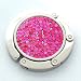 Swarovski Baby Pink Folding Purse Handbag Hook Hanger