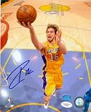 Pau Gasol Autographed/Hand Signed 8x10 Photo (Los Angeles Lakers) JSA Image #5